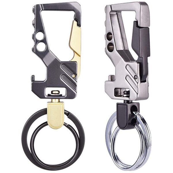 Bottle Opener Car Keychain Multifunctional Pendant