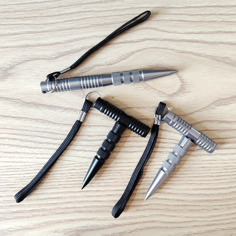 Detachable Tactical Pen Key Stick Portable Pointed Pen-shaped Cuban Cane Cool Stick 3
