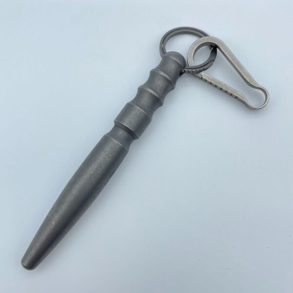 Stone Washed Titanium Alloy EDC Tactical Pen Mini Self-Defense Pen Window Breaker Camping Pen 7