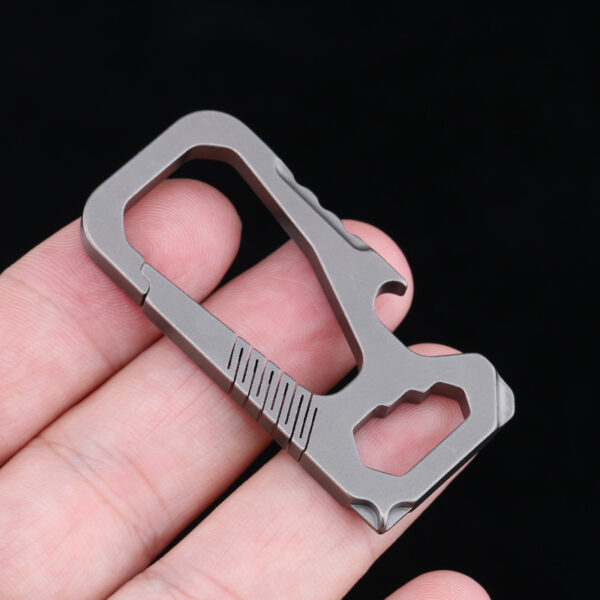Titanium Alloy Multifunctional Keychain Carabiner 2