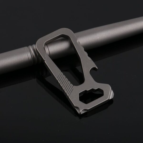 Titanium Alloy Multifunctional Keychain Carabiner 5