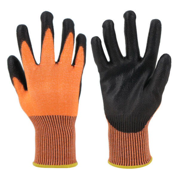 CutPunctureScratch Resistant Gloves - Level 5 PU Industrial 11