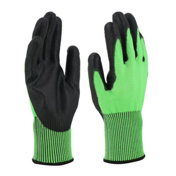 CutPunctureScratch Resistant Gloves - Level 5 PU Industrial 9